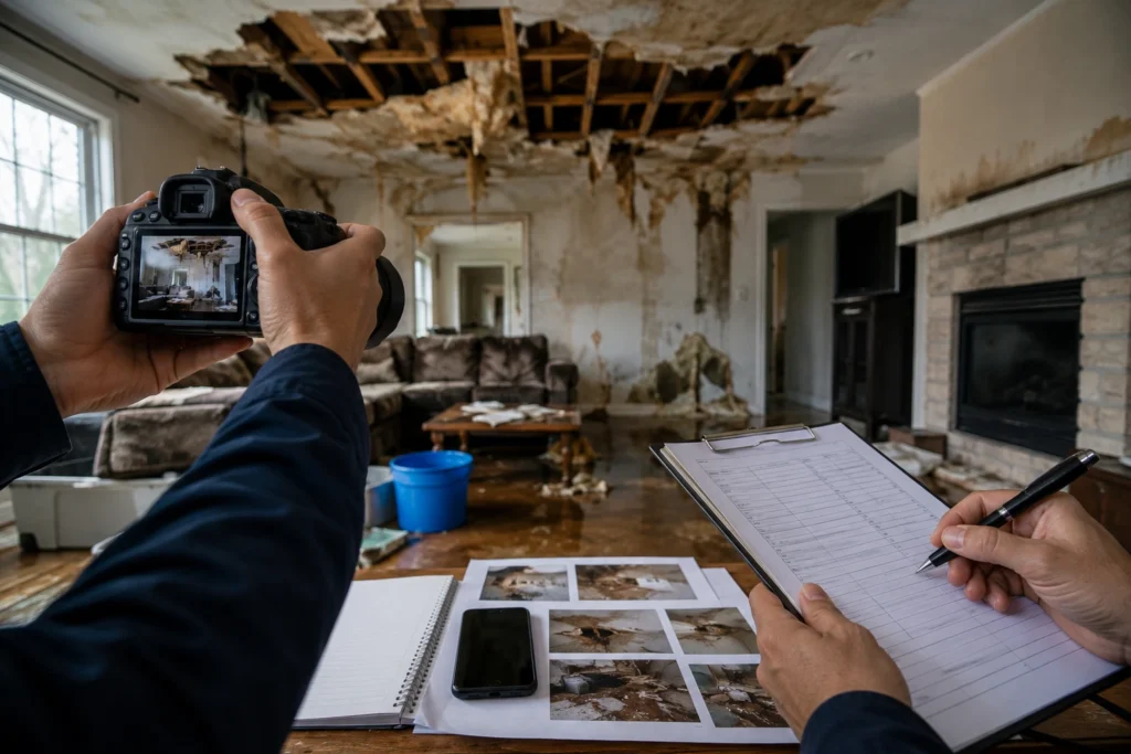 How to Document Damage for Your Claim 2