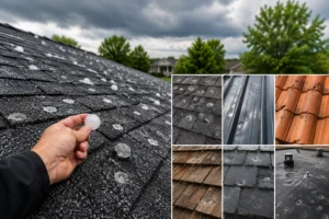 How to Identify Hail Damage by Roof Type 1