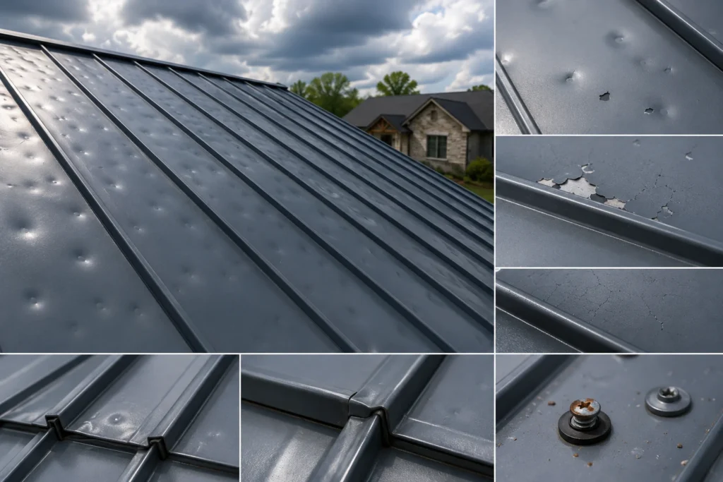 How to Identify Hail Damage by Roof Type 4